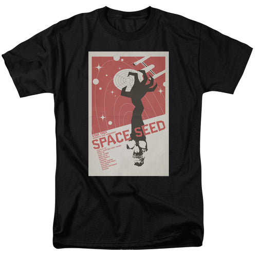 Star Trek Juan Ortiz Space Seed Black T-Shirt