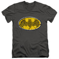 Batman Celtic Shield V-Neck T-Shirt