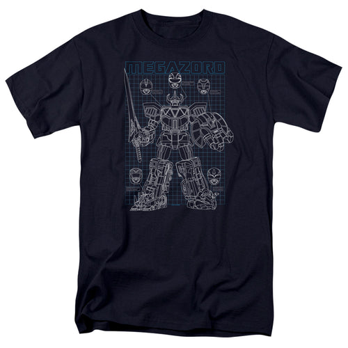 Mighty Morphin Power Rangers Mega Plans T-Shirt