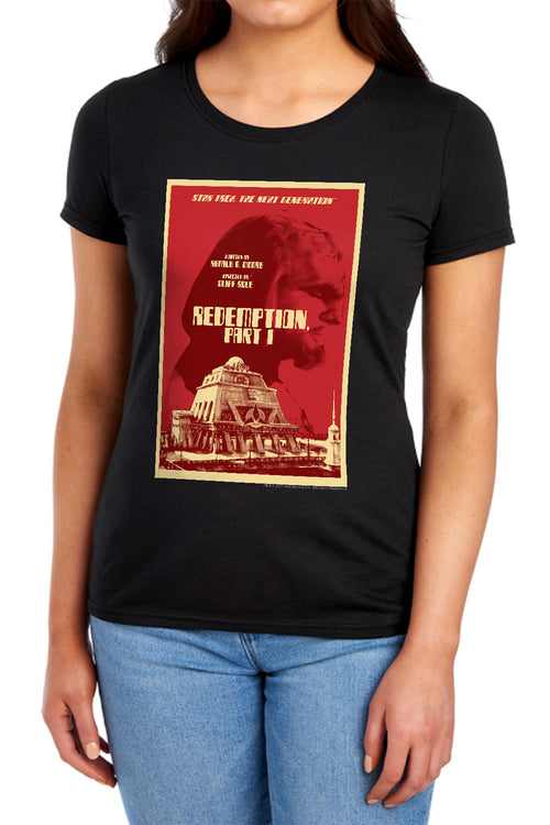 Star Trek Redemption Part I Black Womens T-Shirt