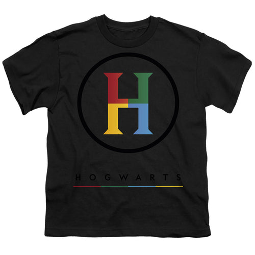 Harry Potter Hogwarts Four Colored 'H' Logo Youth/Toddler T-Shirt