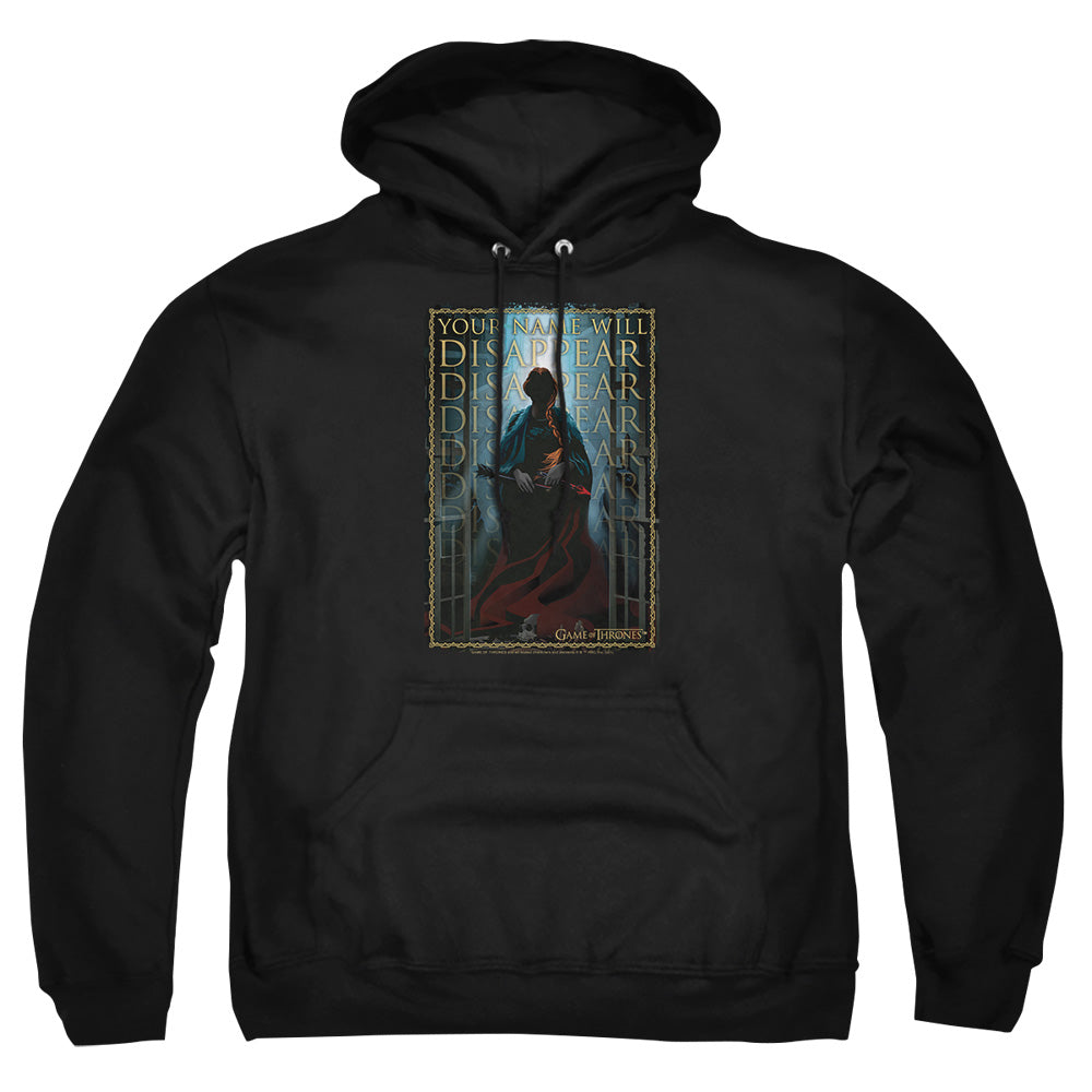 Game of Thrones Your Name Will Disappear Pullover Hoodie