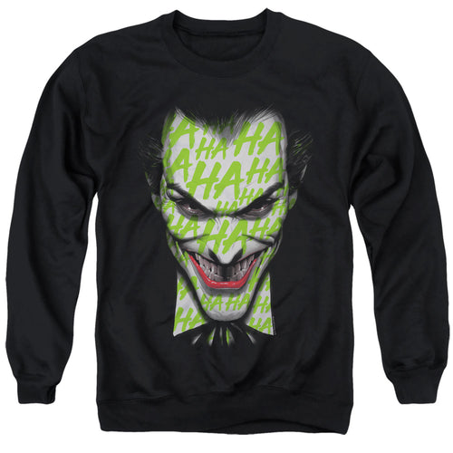 Batman Ha Ha Smile Crewneck Sweatshirt