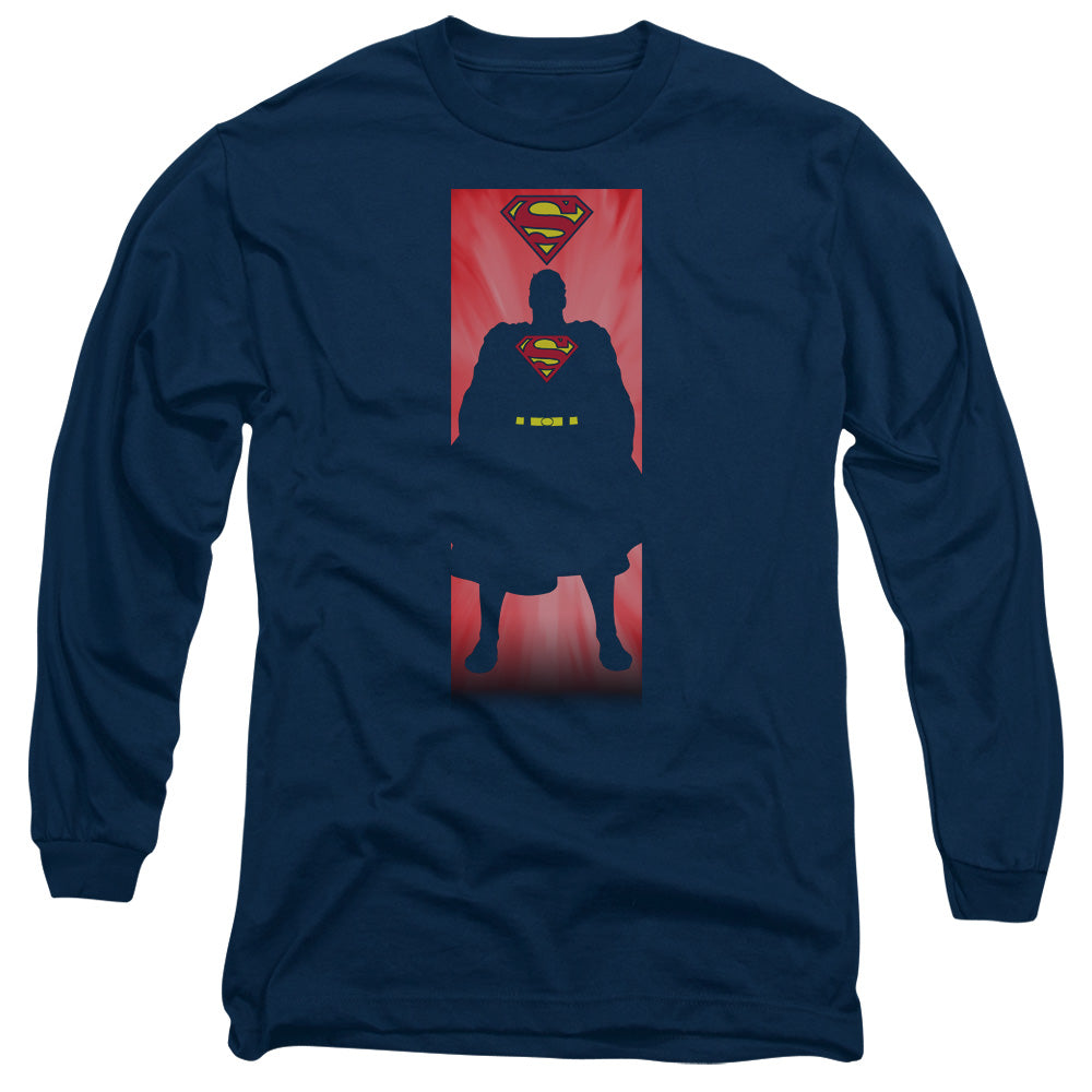 Superman Block Long Sleeve T-Shirt