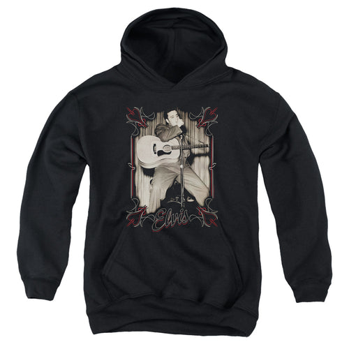 Elvis Presley Elvis Pinstripes Youth Hoodie