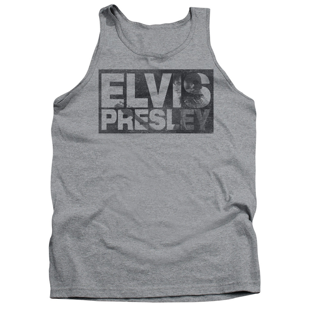 Elvis Presley Block Letters Tank Top