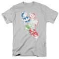 Justice League Splatter Icons T-Shirt