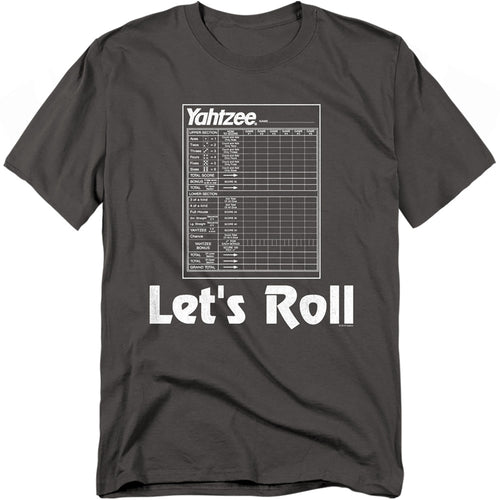 Yahtzee Let's Roll Score Card T-Shirt