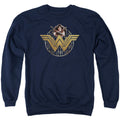 Wonder Woman (2017) Power Stance and Emblem Crewneck Sweatshirt