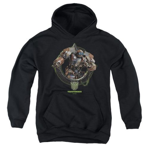 Transformers Wheeljack Circle Frame Youth Hoodie