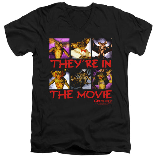 Gremlins In The Movie V-Neck T-Shirt