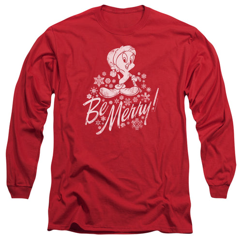 Looney Tunes Merry Tweety Long Sleeve T-Shirt