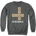 Scrabble Word Nerd Crewneck Sweatshirt