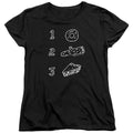 Twin Peaks Donut Log Pie Womens T-Shirt