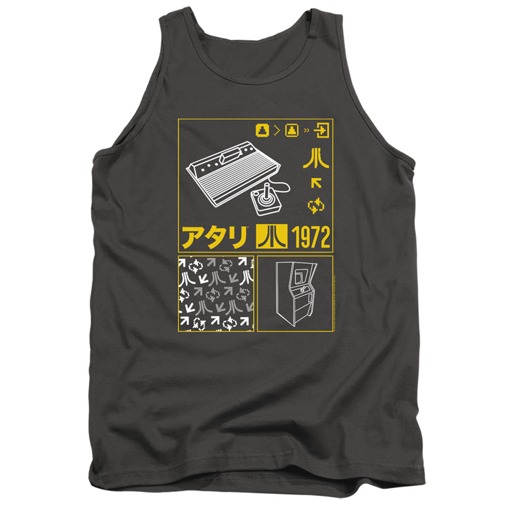 Atari Kanji Squares Tank Top
