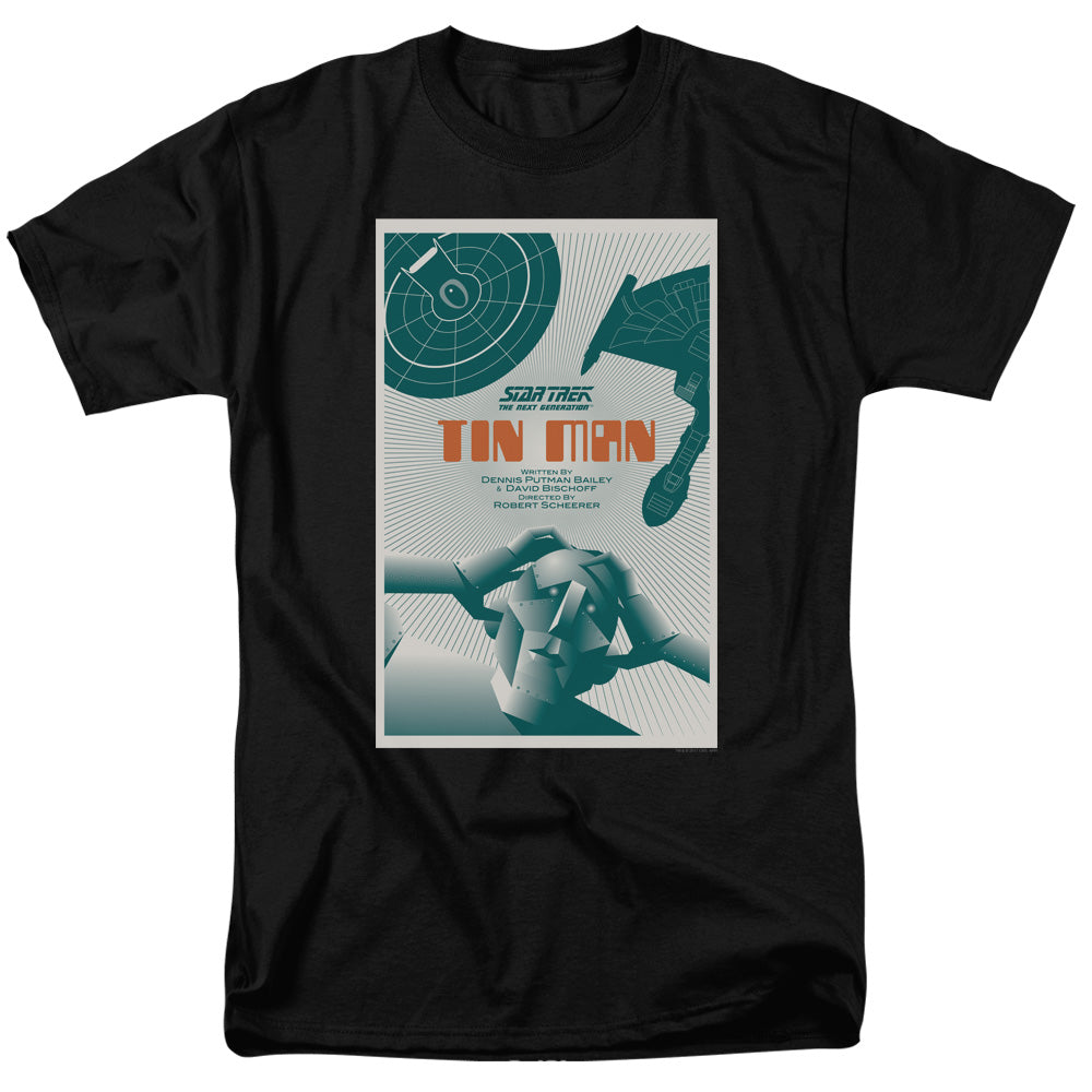 Star Trek Tin Man Black T-Shirt