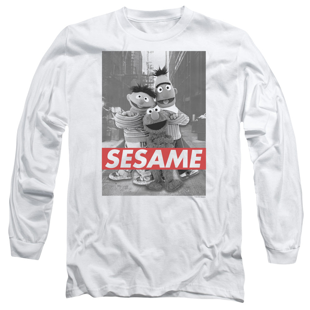Sesame Street Photo Poster Long Sleeve T-Shirt