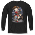 Betty Boop Country Star Youth Long Sleeve T-Shirt