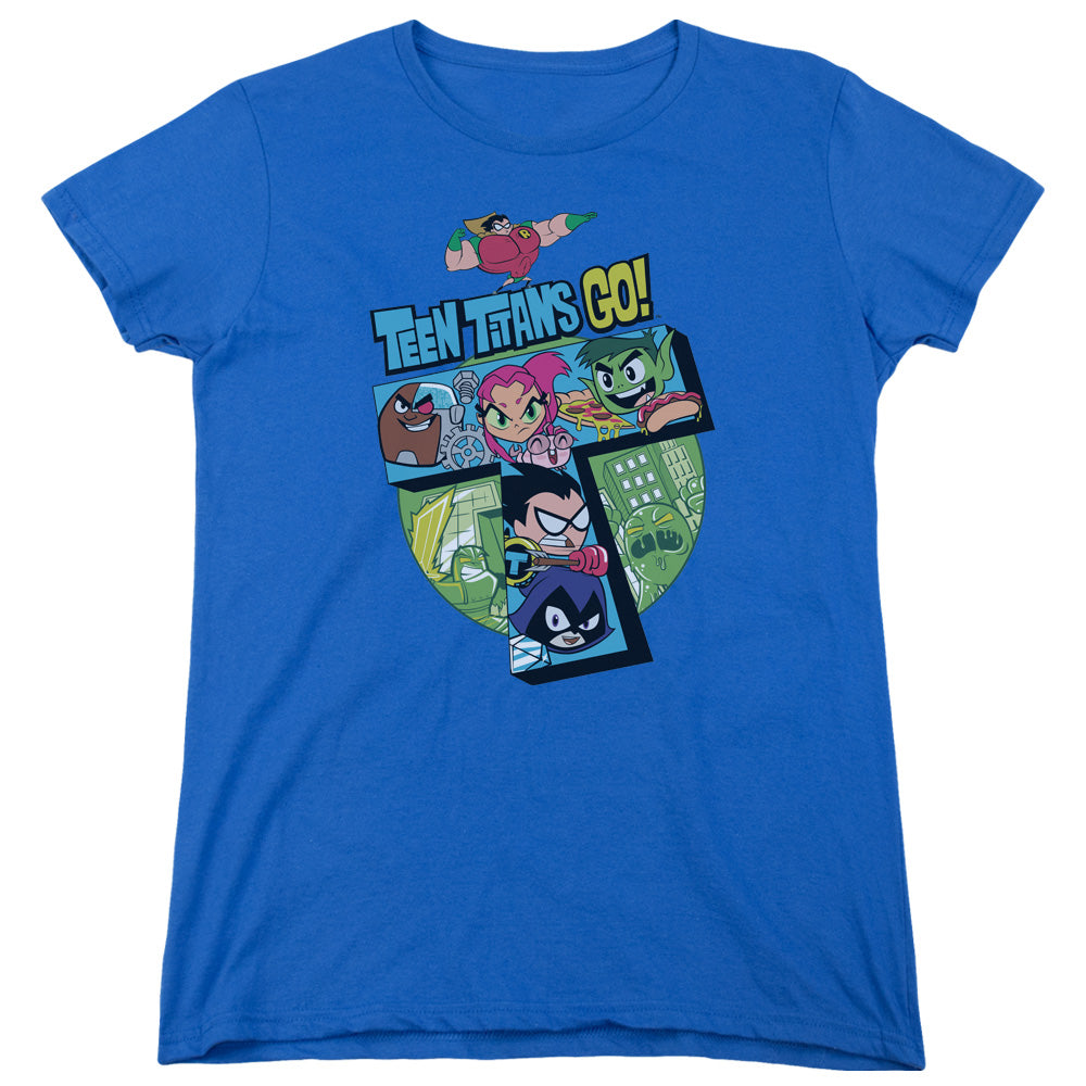 Teen Titans Go! T Logo Womens T-Shirt