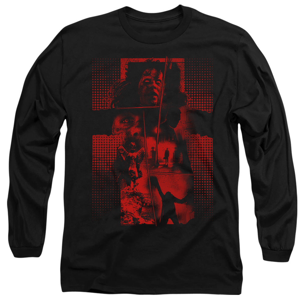 The Exorcist Red Collage Long Sleeve T-Shirt