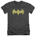 DC Comics Batgirl Logo Distressed V-Neck T-Shirt