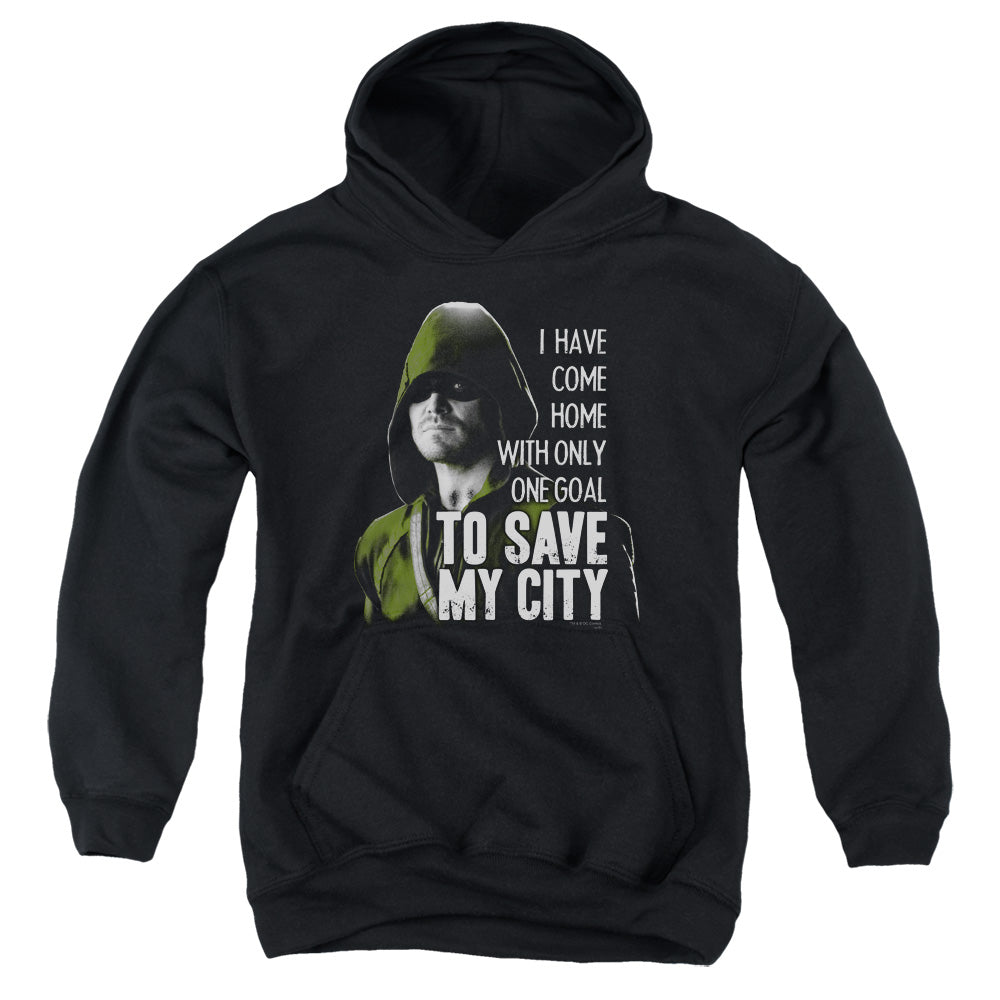Arrow To Save My City Youth Hoodie