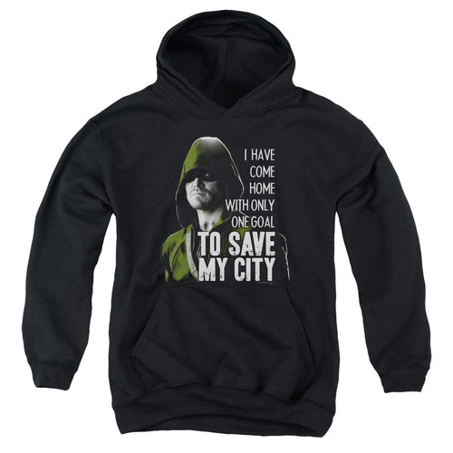 Arrow To Save My City Youth Hoodie
