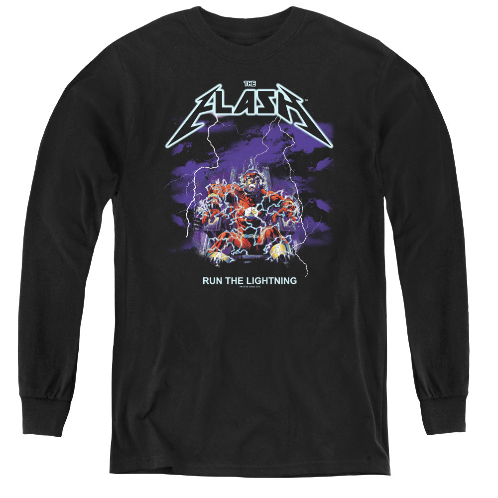 The Flash Run The Lightning Youth Long Sleeve T-Shirt