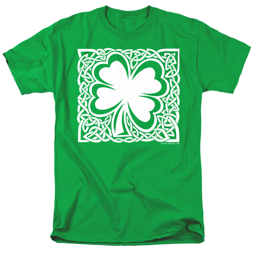 St Patrick's Day Celtic Shamrock White T-Shirt