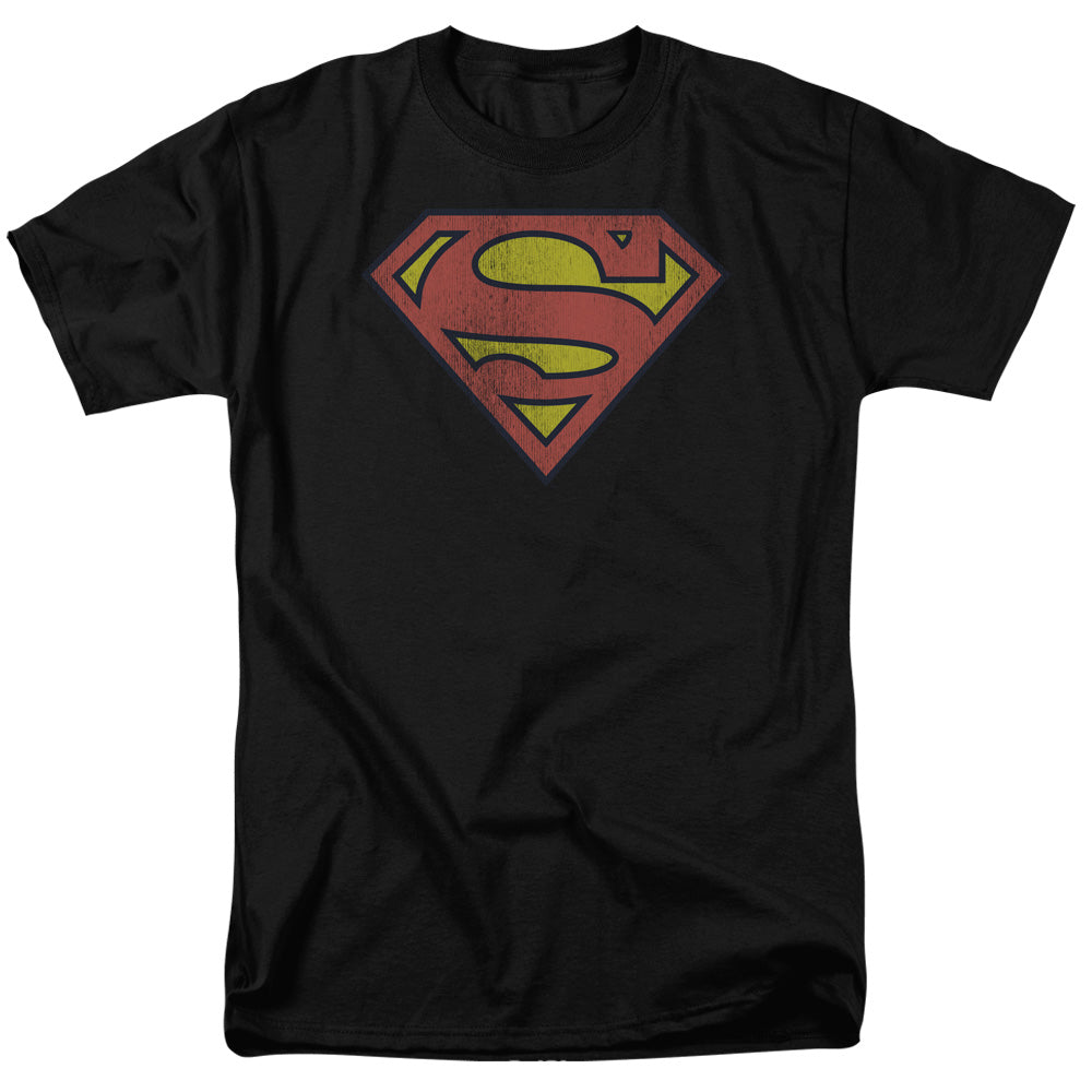 DC Comics Retro Supes Logo Distressed T-Shirt