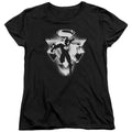 Batman v Superman Triple Diamond Womens T-Shirt