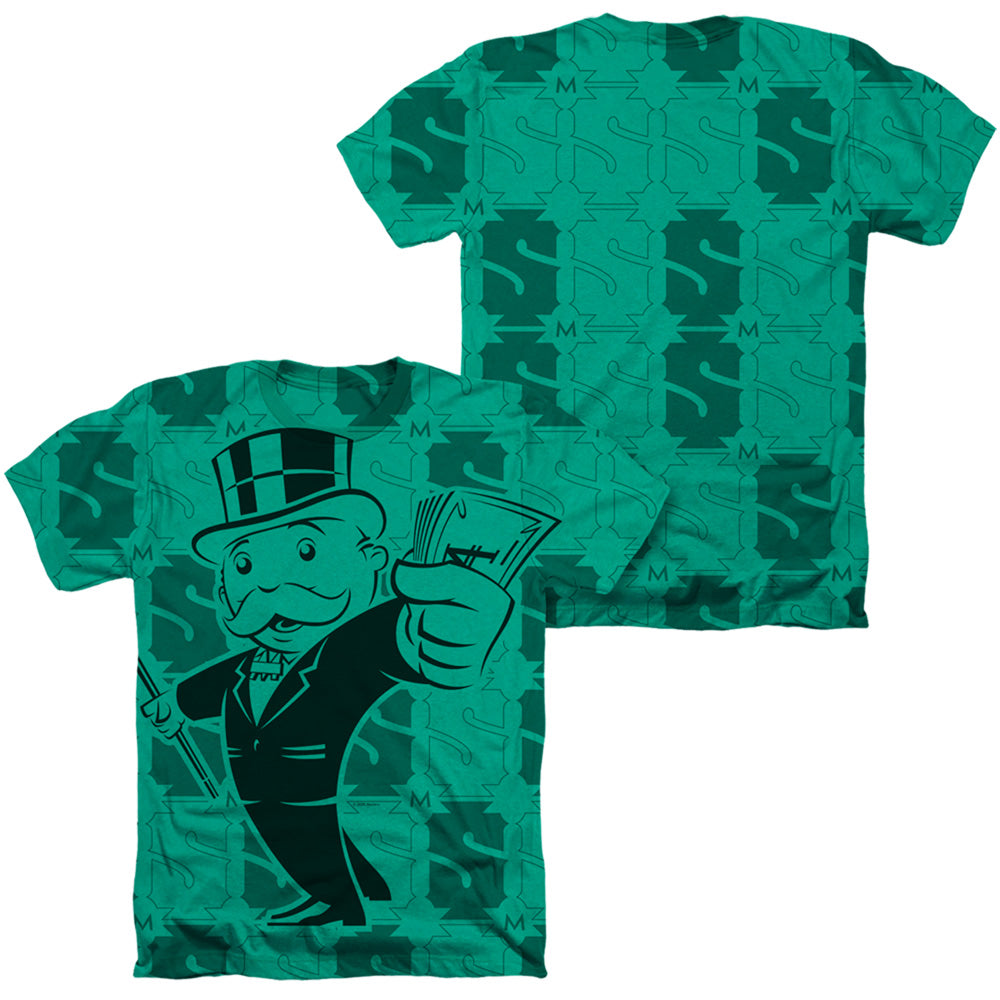 Monopoly Money Money Money Back Print T-Shirt