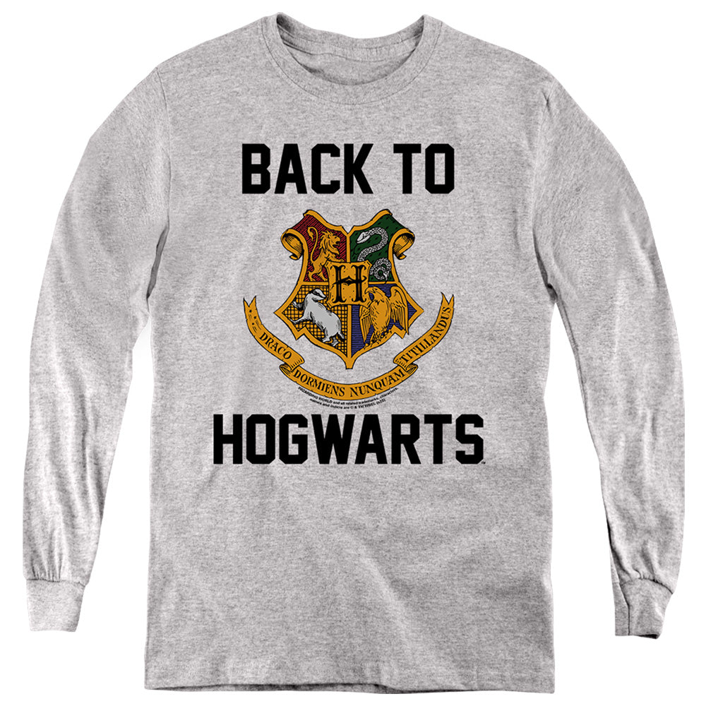 Harry Potter I'D Rather Be At Hogwarts 2 Youth Long Sleeve T-Shirt