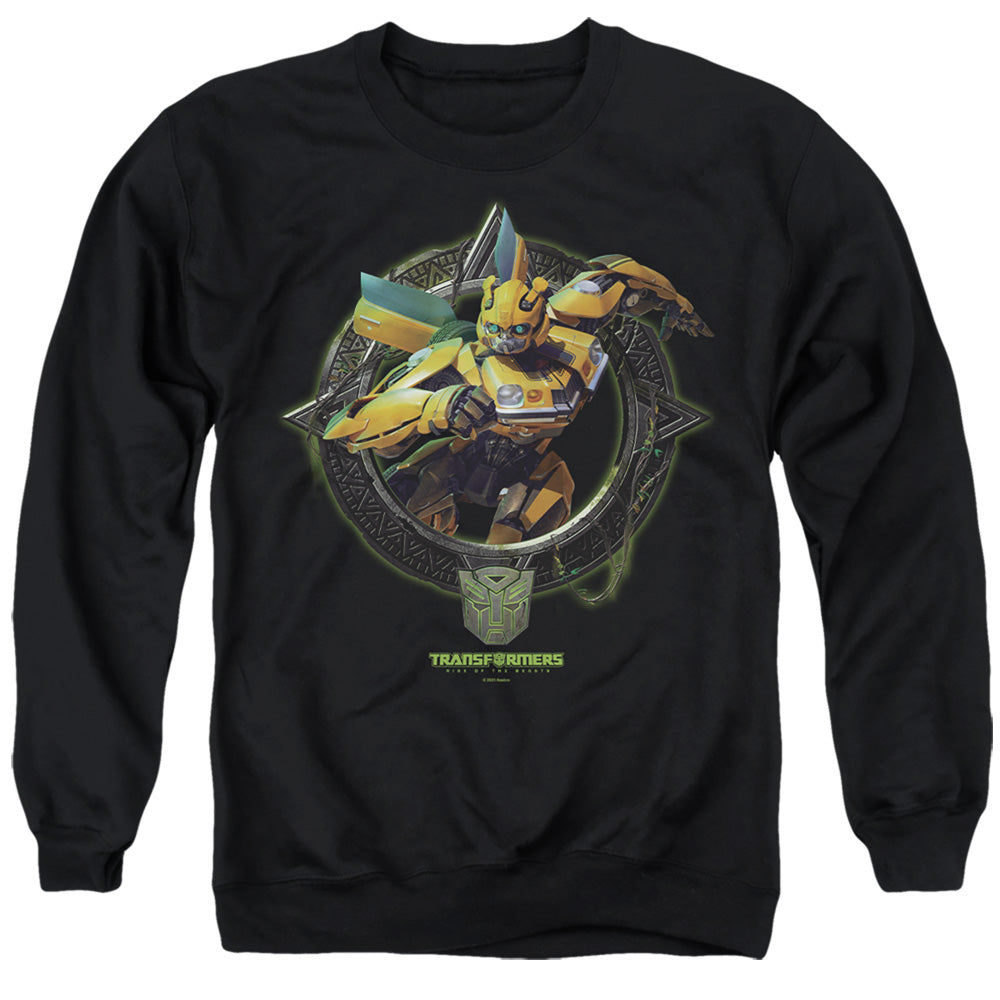 Transformers Bumblebee Circle Frame Crewneck Sweatshirt