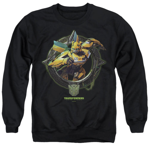 Transformers Bumblebee Circle Frame Crewneck Sweatshirt