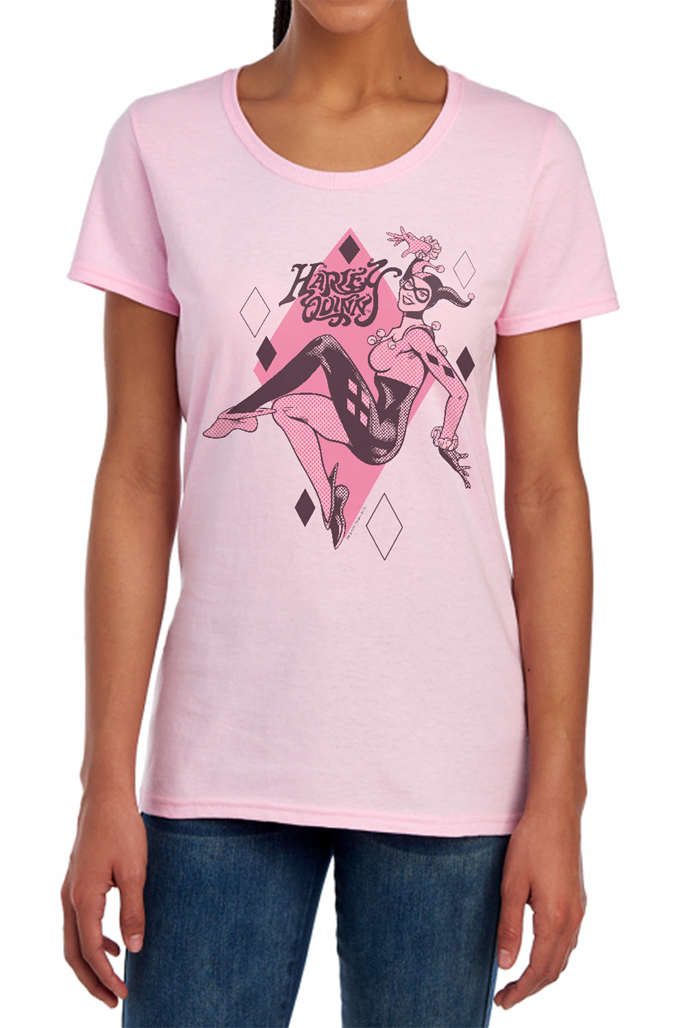 DC Comics Harley Quinn Womens T-Shirt