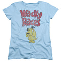 Wacky Races Muttley Snicker on Light Blue Womens T-Shirt