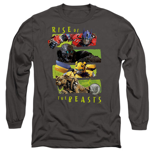 Transformers Rise of the Beasts Lineup Long Sleeve T-Shirt