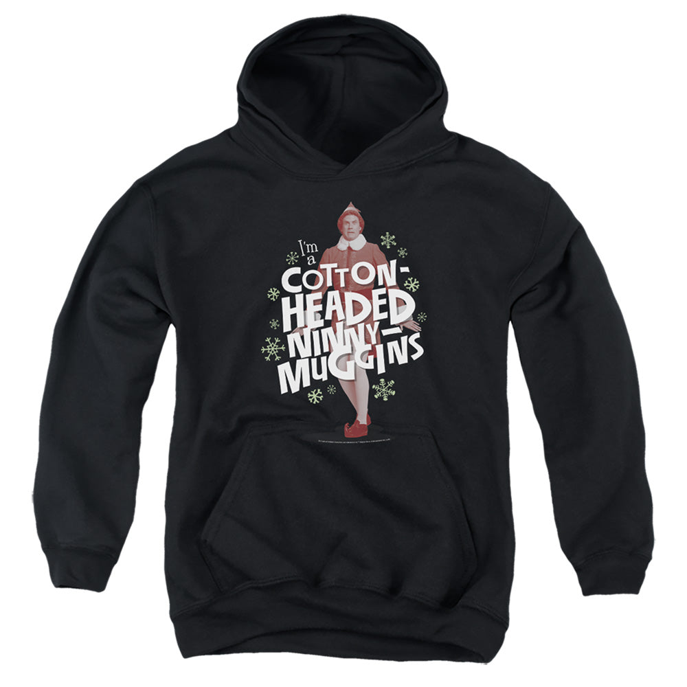 Elf Cotton-Headed Ninny Muggins Youth Hoodie