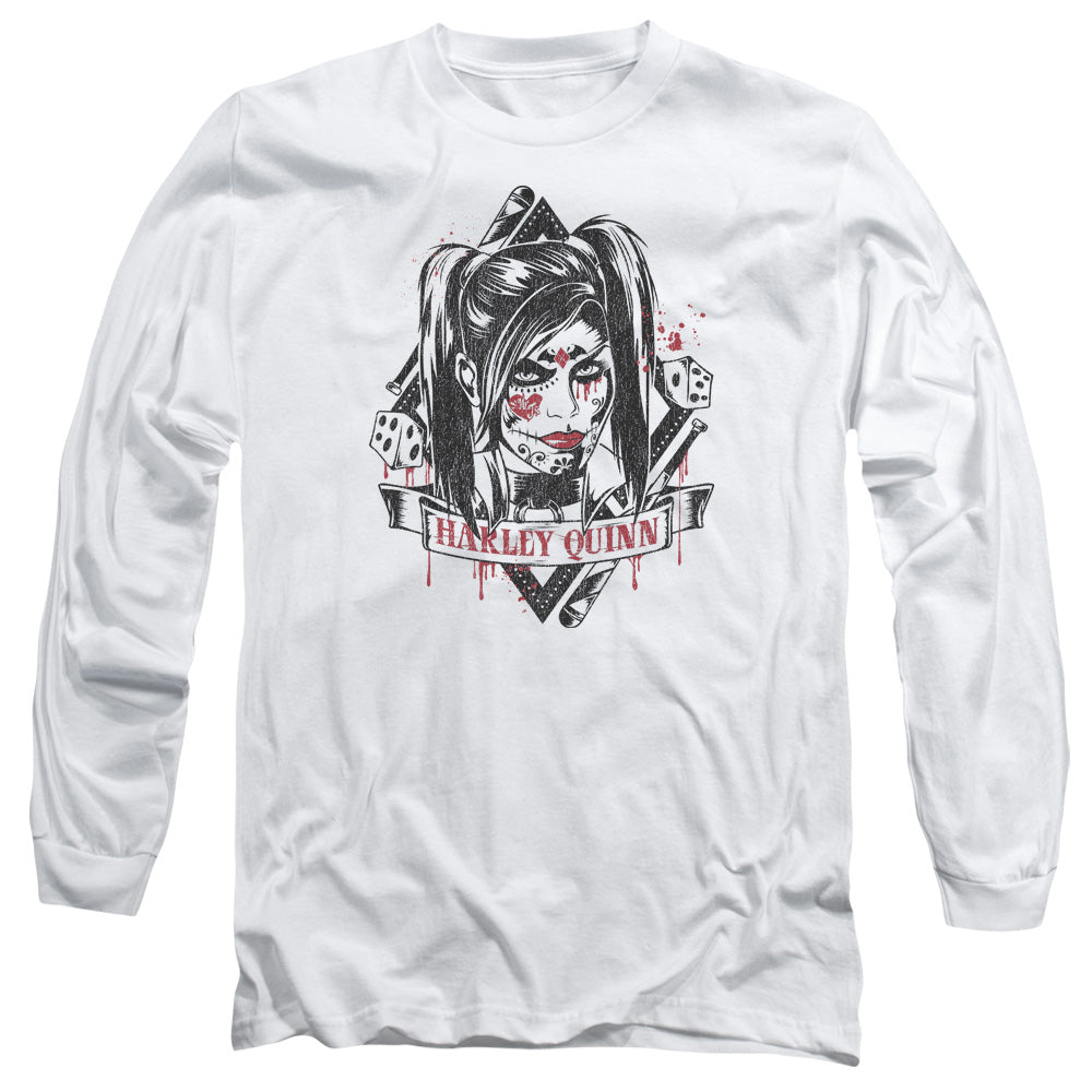 Batman Sugar Quinn Long Sleeve T-Shirt
