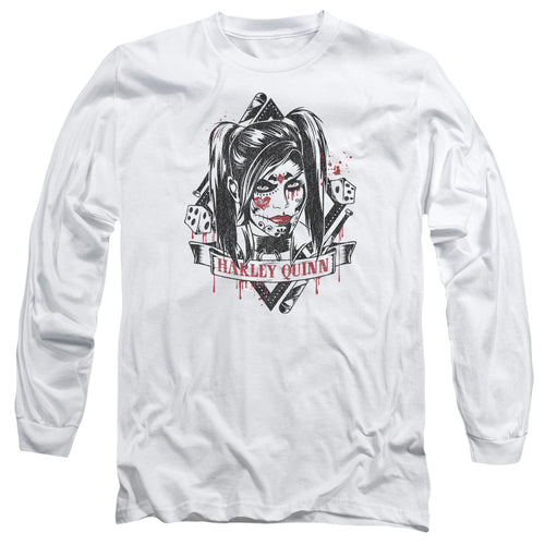 Batman Sugar Quinn Long Sleeve T-Shirt