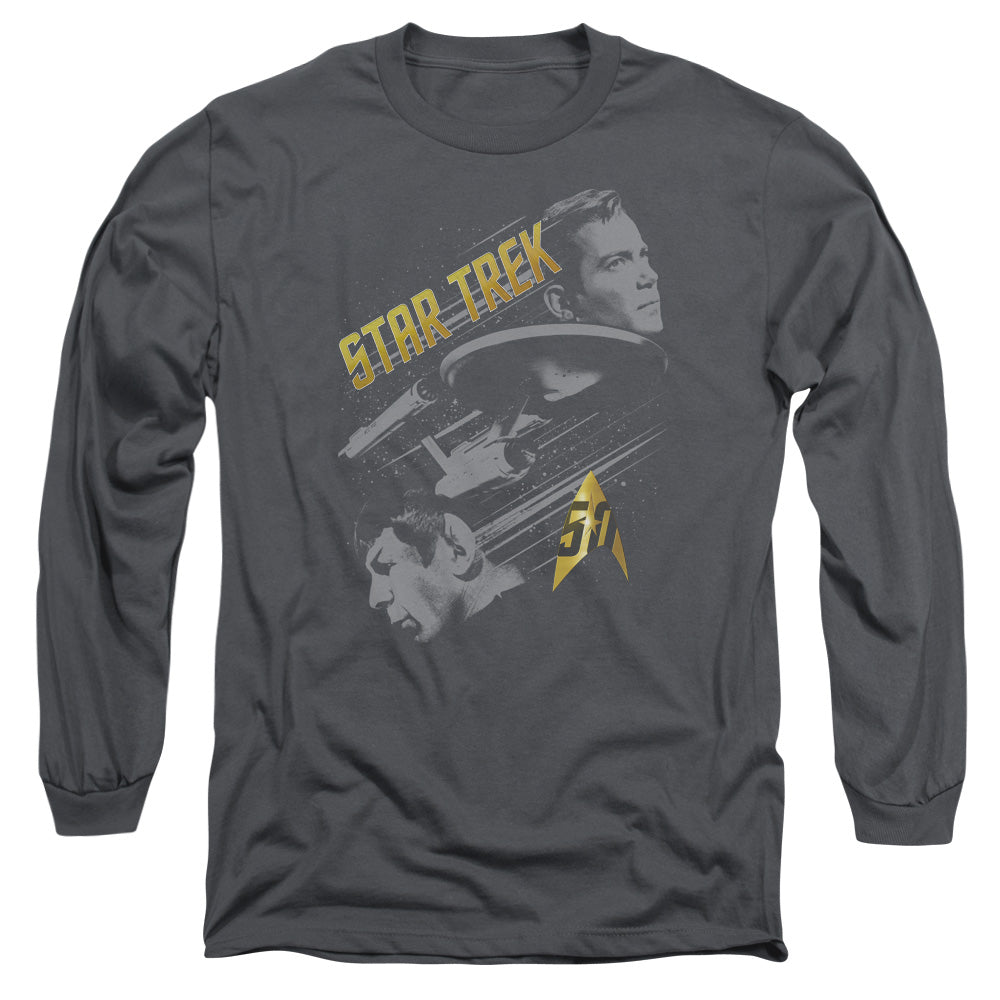 Star Trek Kirk 50 Year Frontier Long Sleeve T-Shirt