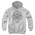 Top Gun Volleyball Tournament Grey Youth Hoodie