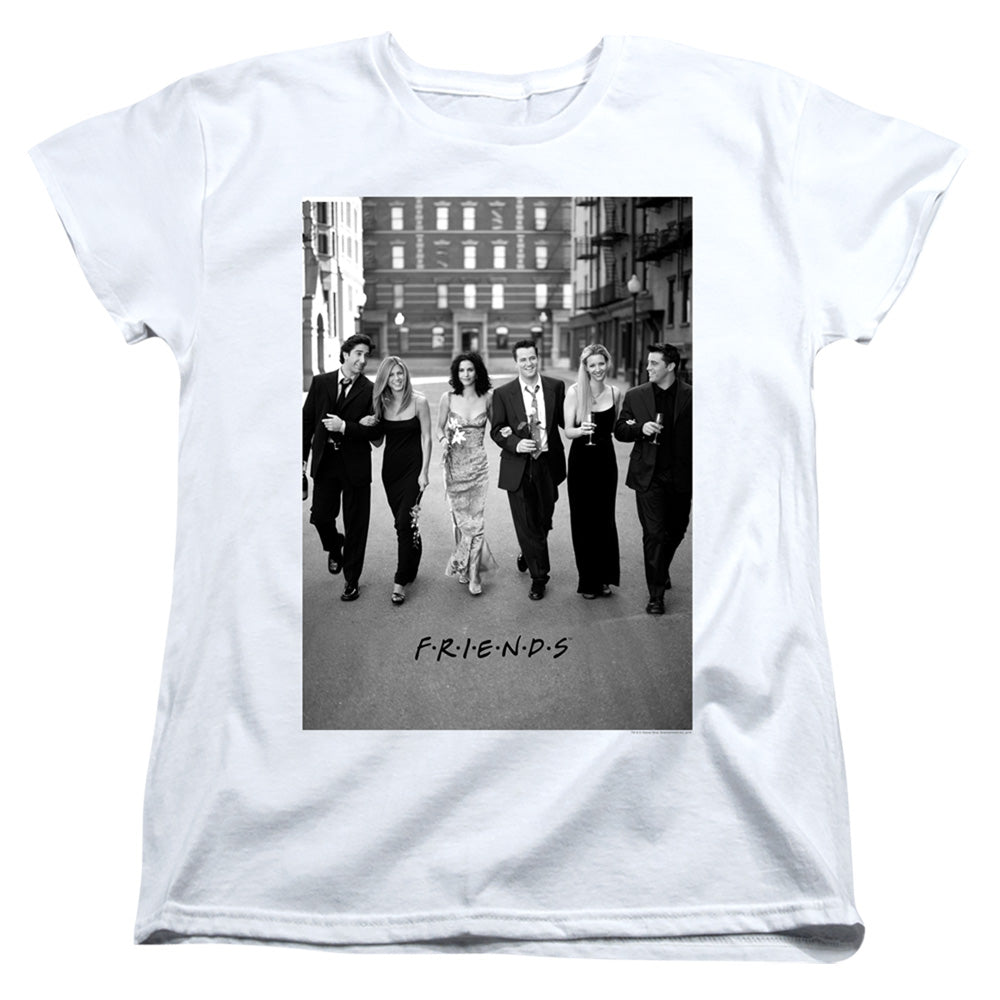 Friends Walk The Streets Womens T-Shirt