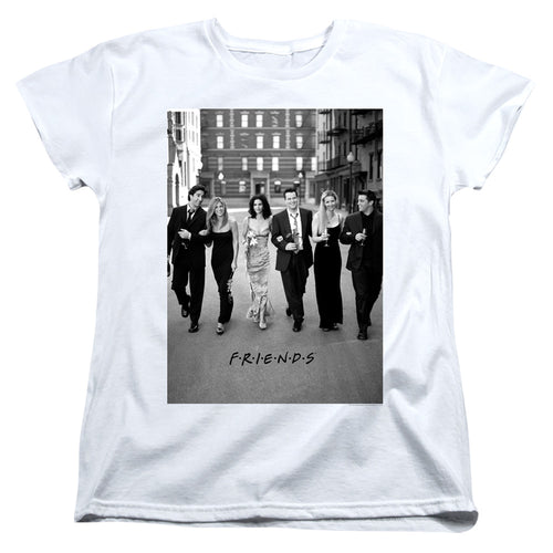 Friends Walk The Streets Womens T-Shirt