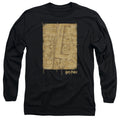Harry Potter Marauders Map Interior Long Sleeve T-Shirt