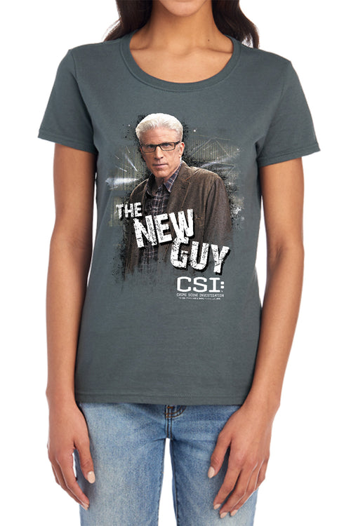 CSI The New Guy Womens T-Shirt