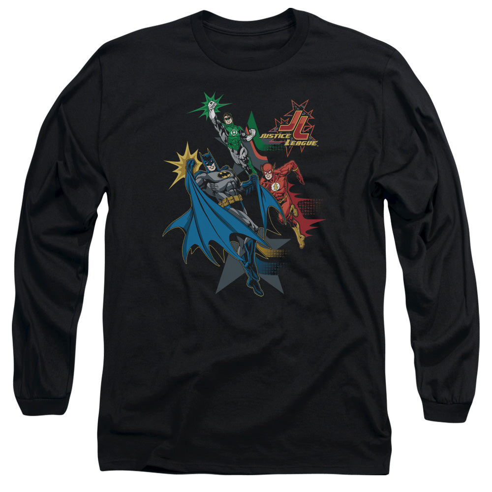 Justice League Action Stars Long Sleeve T-Shirt