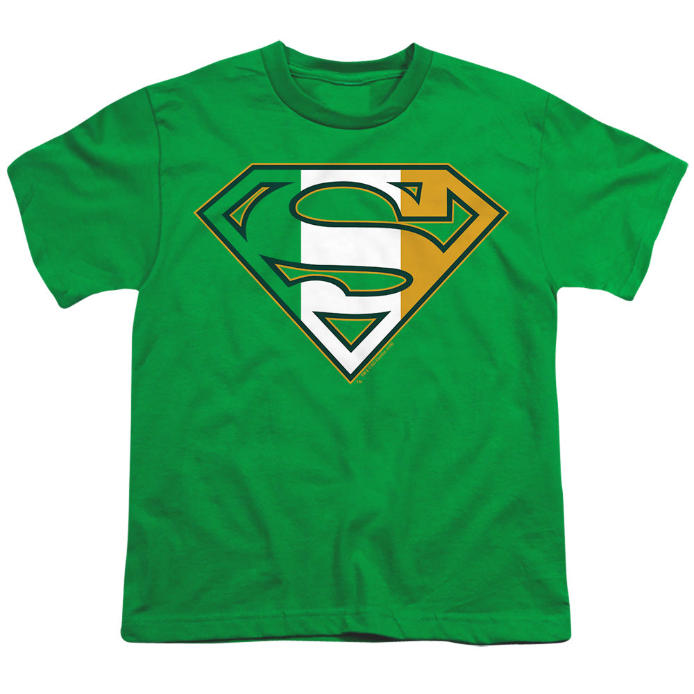 Superman Irish Shield Kelly Green Youth/Toddler T-Shirt