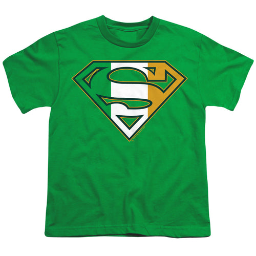 Superman Irish Shield Kelly Green Youth/Toddler T-Shirt